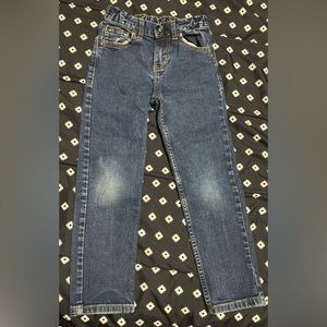 💰2/$10 Kids Denim Blue Jeans - size 6R